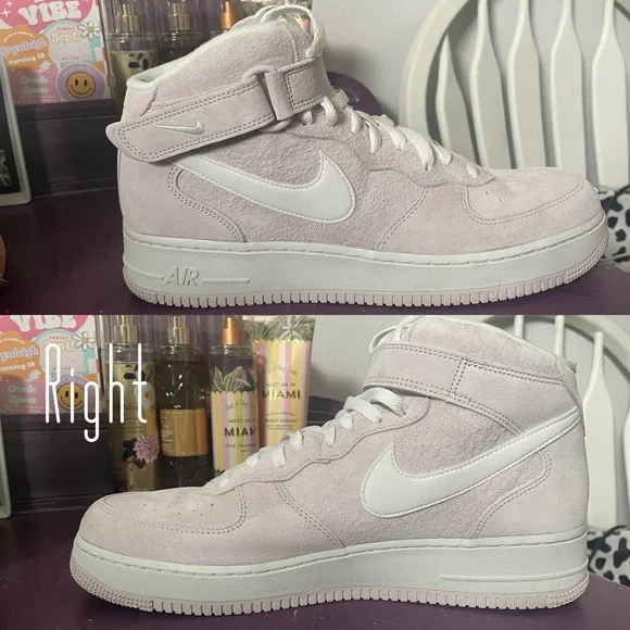 NIKE AIR FORCE 1 MID '07 QS 'VENICE' Purple / Gray Size 12 - Men's - Picture 3 of 16